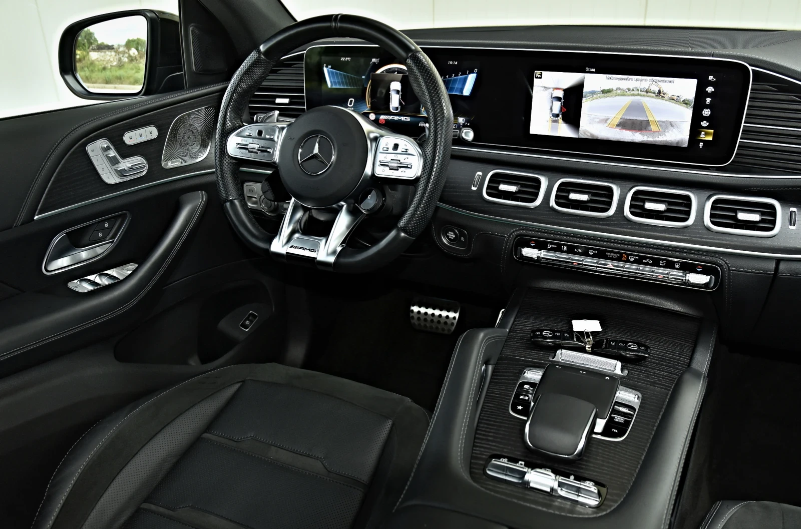 Mercedes-Benz GLE 53 4MATIC COUPE 4M 22AMG Optik 360 4DBURMESTER PANO FULL, снимка 10 - Автомобили и джипове - 54758073