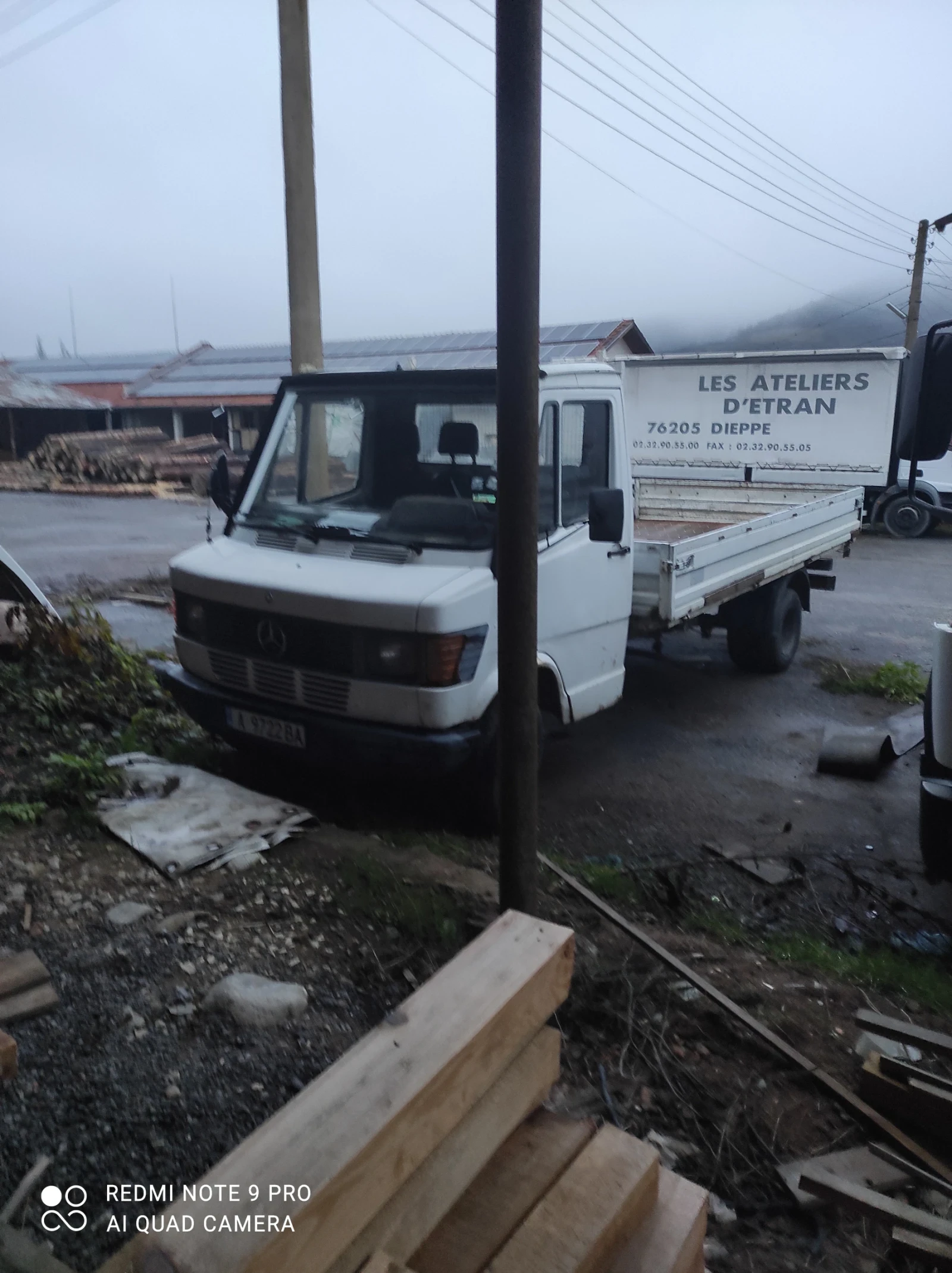 Mercedes-Benz 410 Падащ борд.Товарен, снимка 1