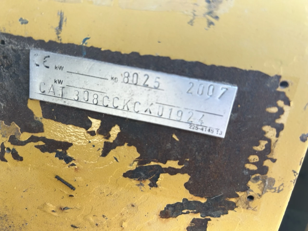 Багер Cat 308C cr - изображение 2