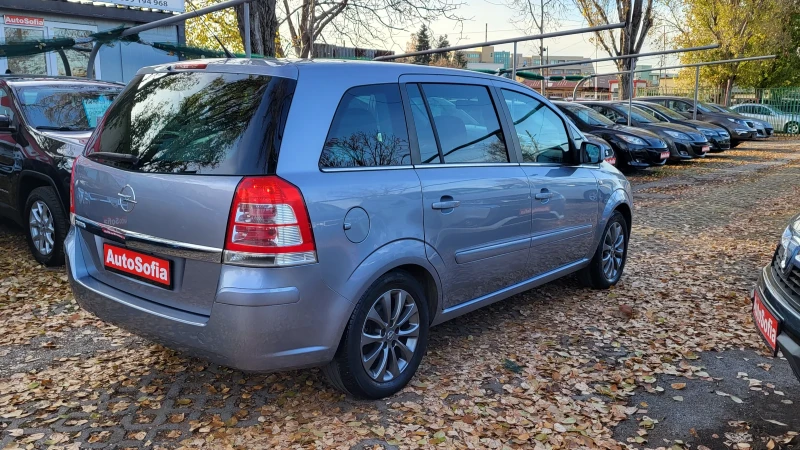 Opel Zafira 1.8, ЮБИЛЕЙНА-111 ГОДИНИ ОПЕЛ, 7 МЕСТНА, FACELIFT, снимка 5 - Автомобили и джипове - 48028604