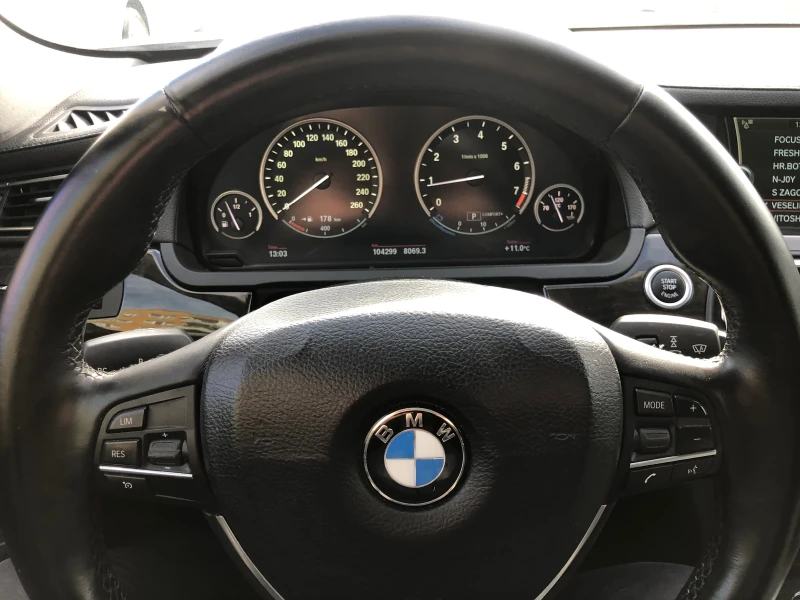 BMW 740 i-УНИКАТ-104000 км/100%РЕАЛНА-FULL-БЯЛА ПЕРЛА, снимка 11 - Автомобили и джипове - 52412042