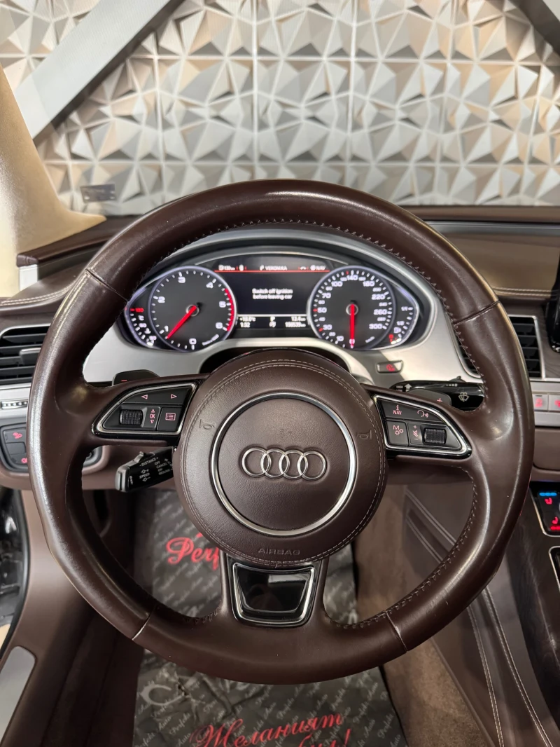 Audi A8 4.2 QUATTRO S LINE FULL Екстри BOSE HEAD UP, снимка 12 - Автомобили и джипове - 52420699
