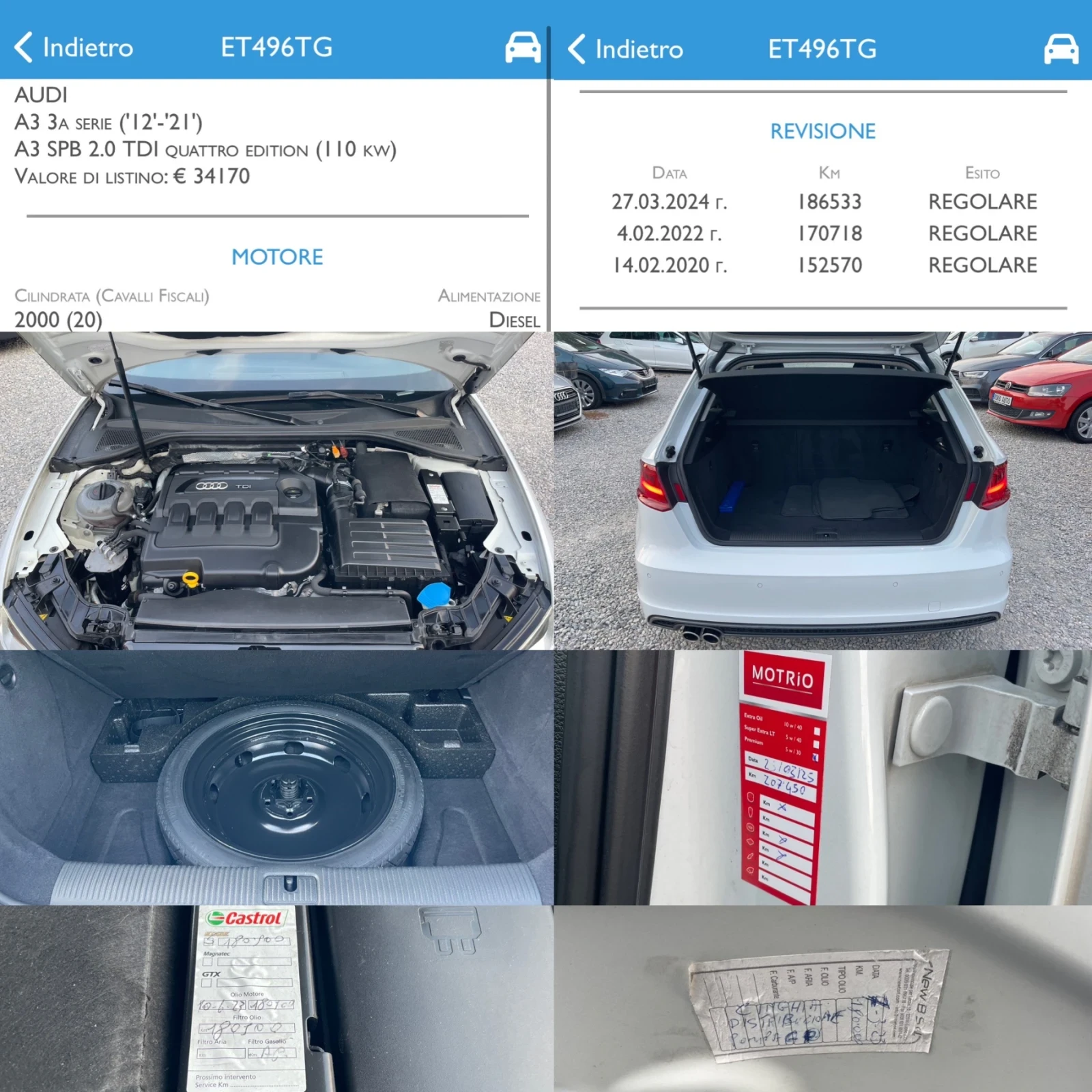 Audi A3 2.0TDI/4x4/S LINE/ /100% / | Mobile.bg   16