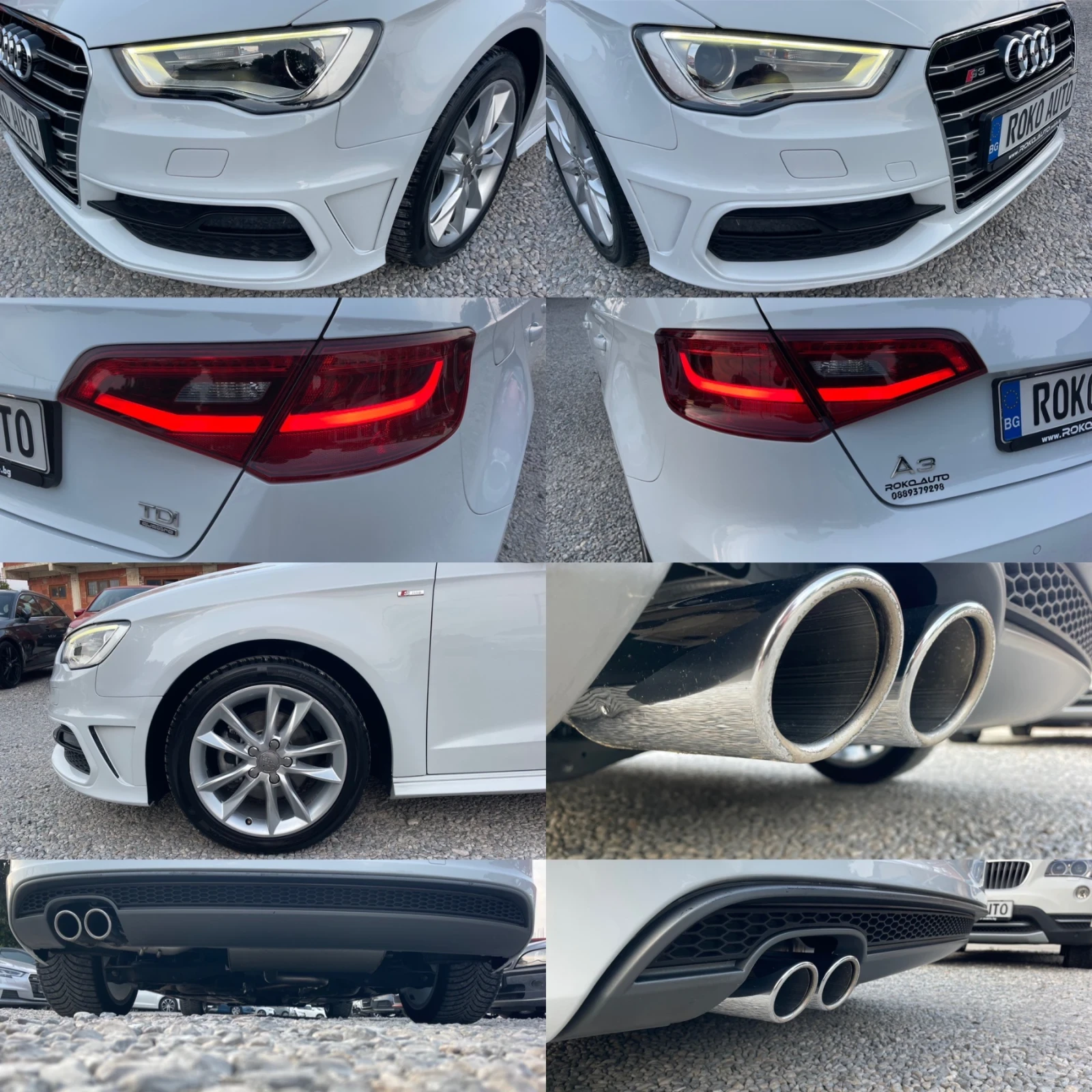 Audi A3 2.0TDI/4x4/S LINE/ /100% / | Mobile.bg   17