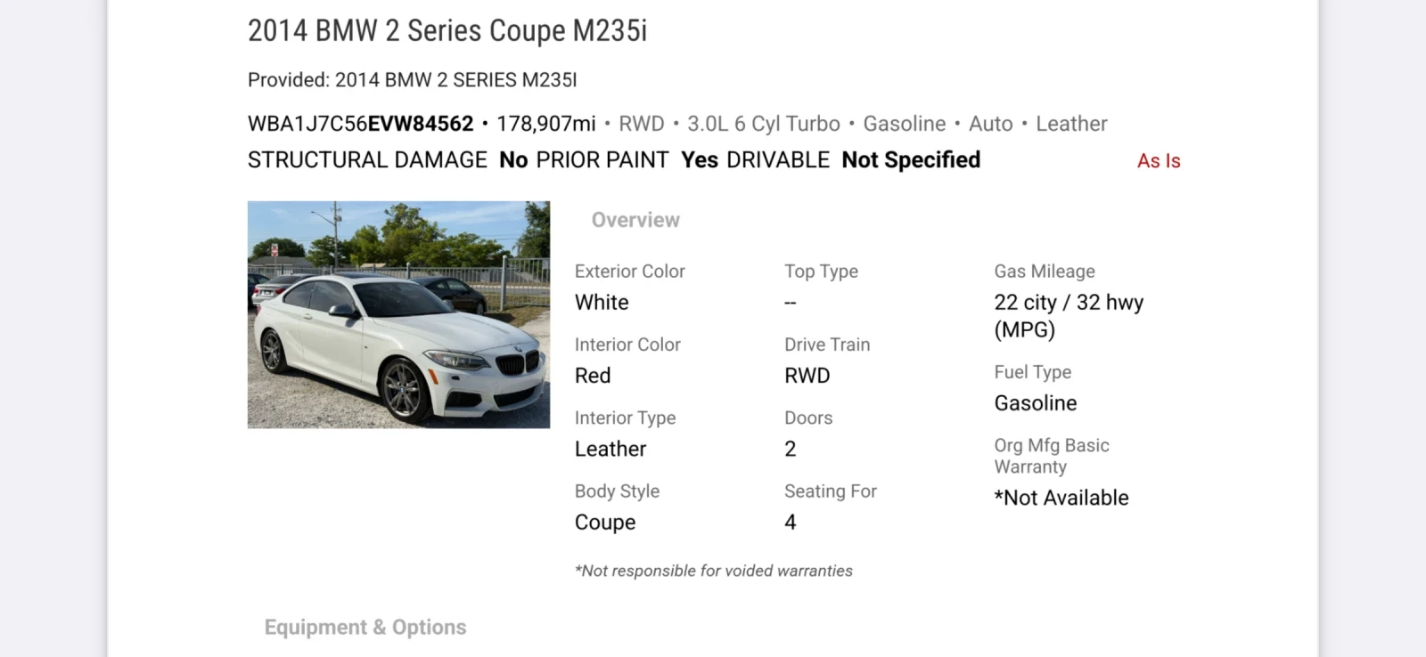 BMW 235 3.5 turbo, снимка 3 - Автомобили и джипове - 56248031