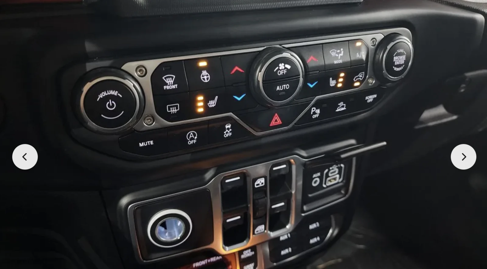 Jeep Gladiator 3.6* V6* 8ZF* UNLIMITED* RUBICON* ПОДГРЕВ* КОЖА* К, снимка 12 - Автомобили и джипове - 53772787