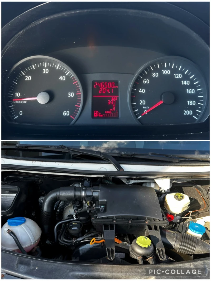 VW Crafter 2.5TDI ХЛАДИЛЕН/ ПАДАЩ БОРД, снимка 13 - Бусове и автобуси - 51928006