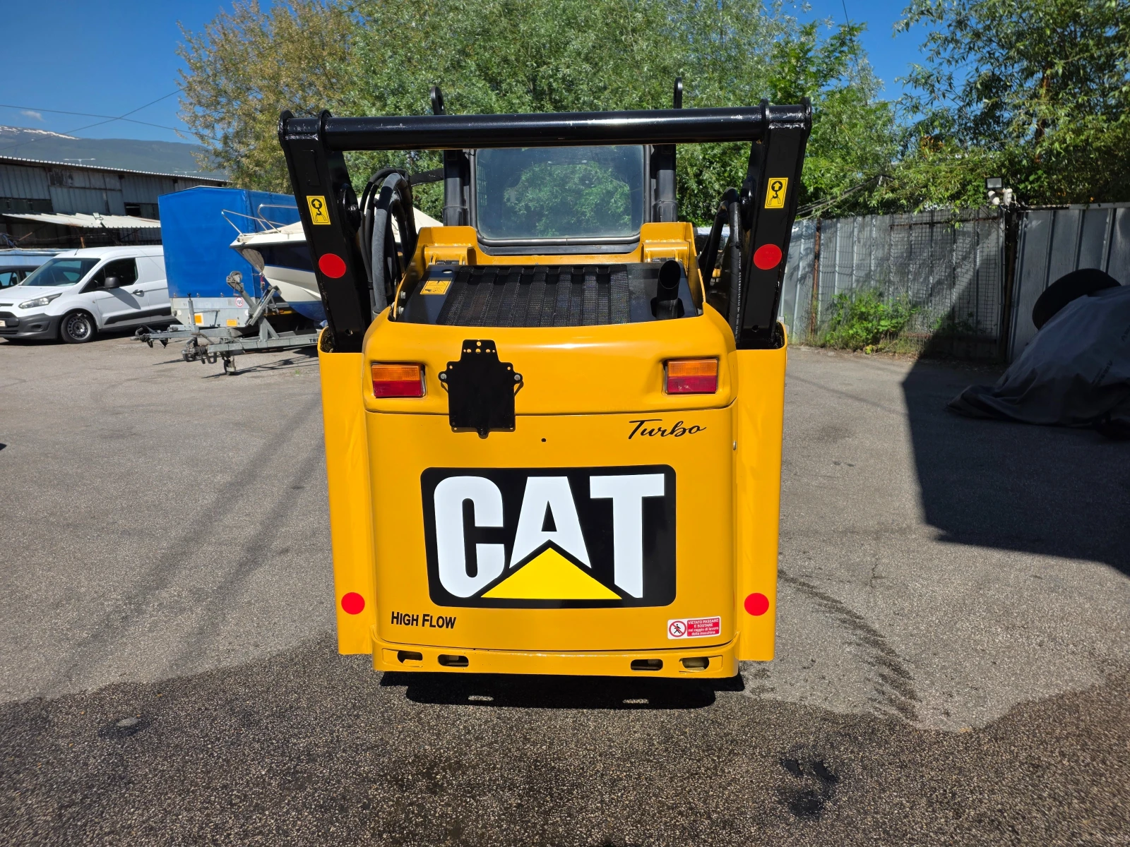 Мини челни товарачи Cat 232B2-HF-ПЕРФЕКТЕН, снимка 7 - Индустриална техника - 54689284