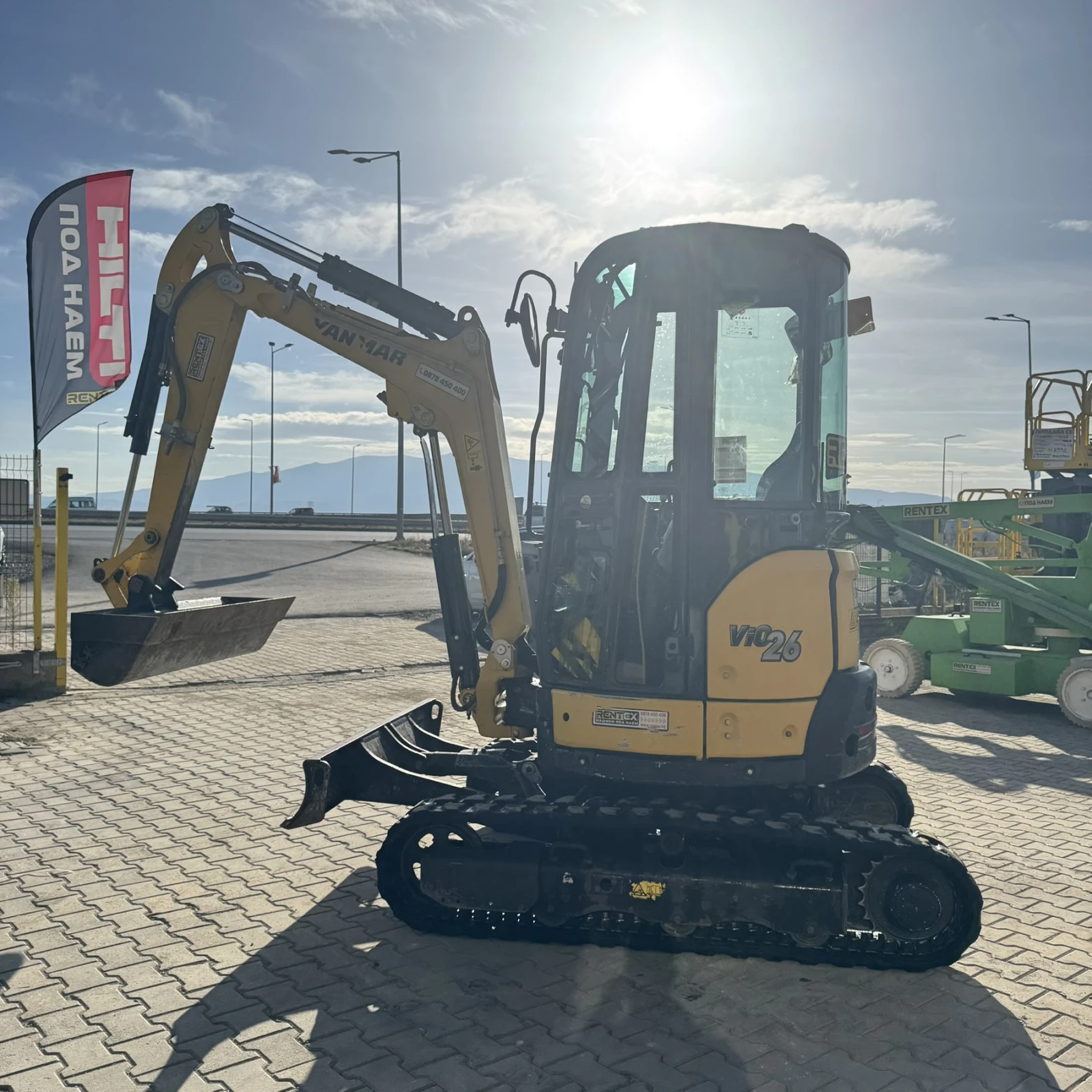 Багер Yanmar ViO26-6, снимка 5 - Индустриална техника - 56613627