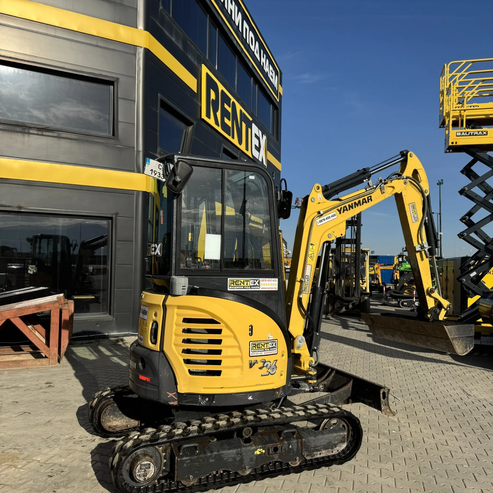 Багер Yanmar ViO26-6, снимка 2 - Индустриална техника - 56613627