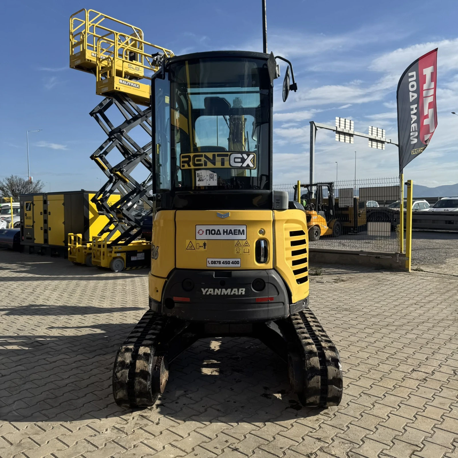 Багер Yanmar ViO26-6, снимка 3 - Индустриална техника - 56613627