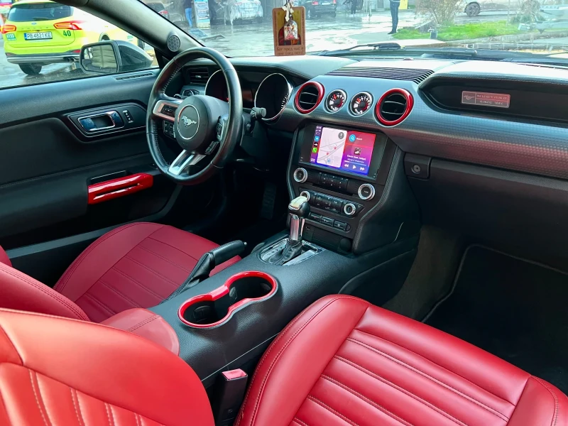 Ford Mustang Red Line* Premium* CarPlay* KeyLess, снимка 9 - Автомобили и джипове - 52611180