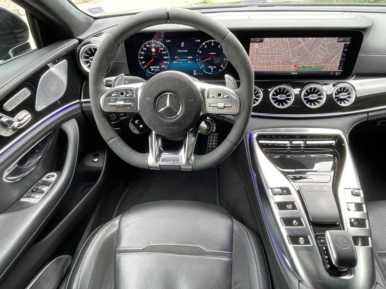 Mercedes-Benz GT AMG 63s/ 4M+ / 3D Burmaster/ 360* /  | Mobile.bg   11
