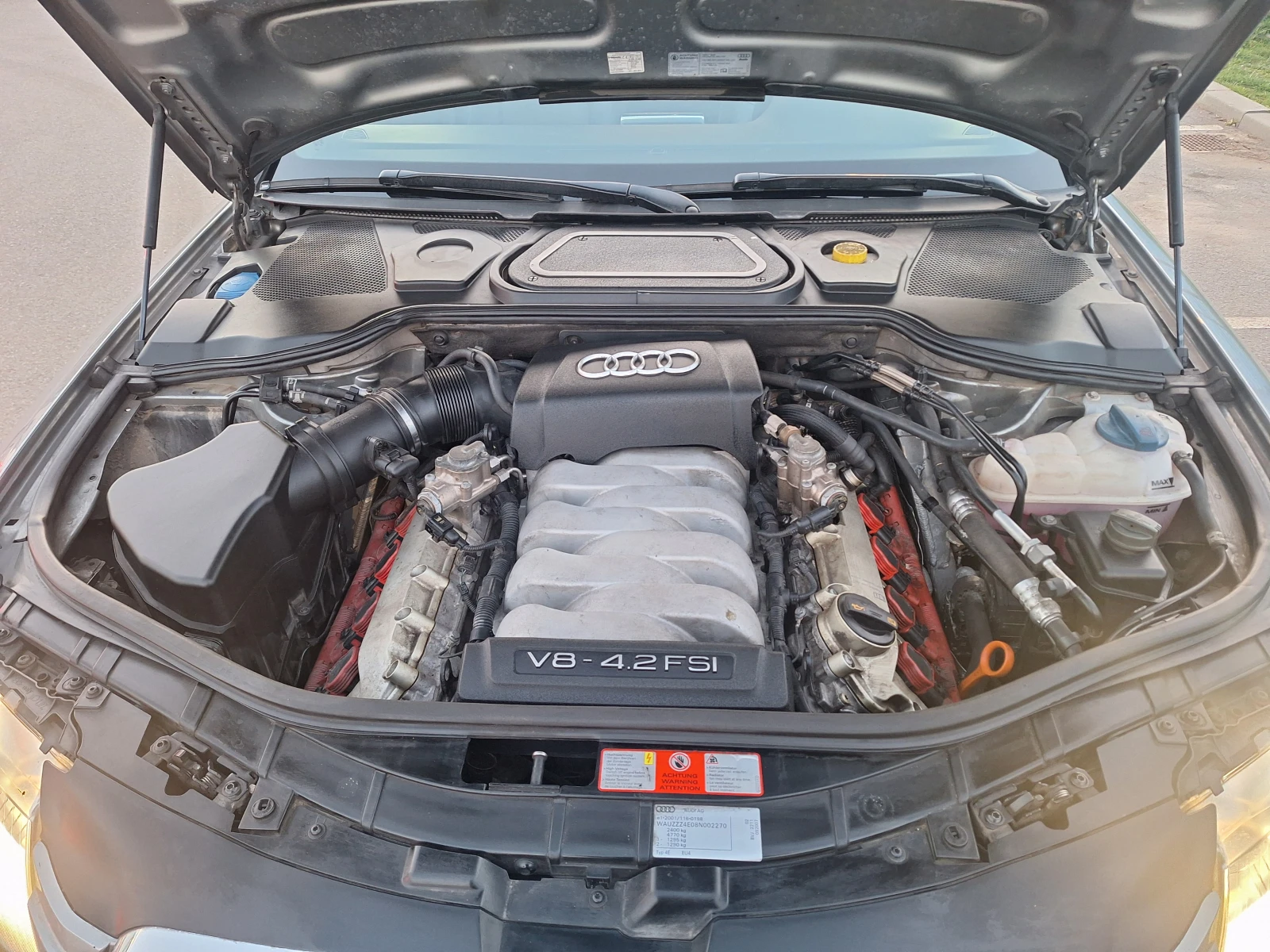 Audi A8, снимка 14 - Автомобили и джипове - 53882364