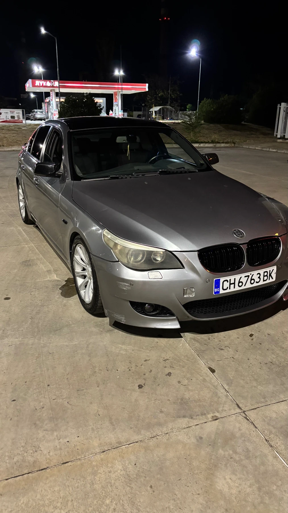 BMW 525 Колата е заводски 197к.с с чип някаде кам 240, 250