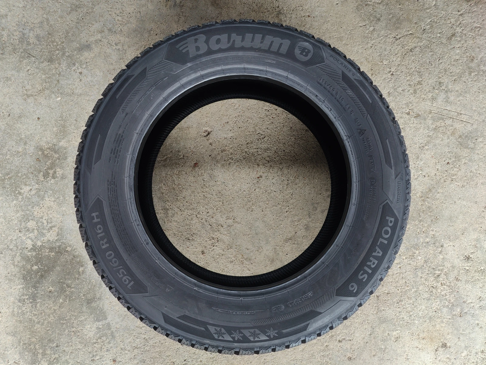 Гуми Зимни 195/60R16, снимка 6 - Гуми и джанти - 55162401