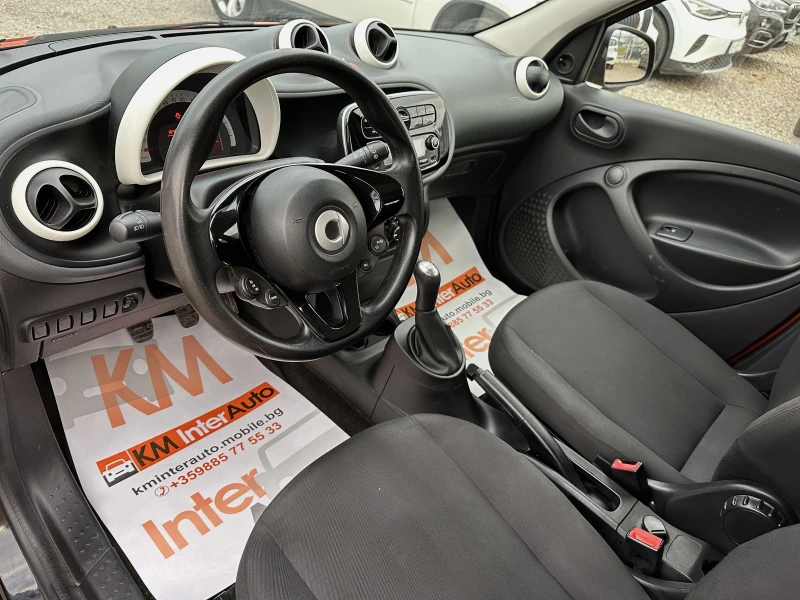 Smart Forfour 1.0i A/C 74000km./EURO-6B/ПАНОРАМА, снимка 10 - Автомобили и джипове - 48802660