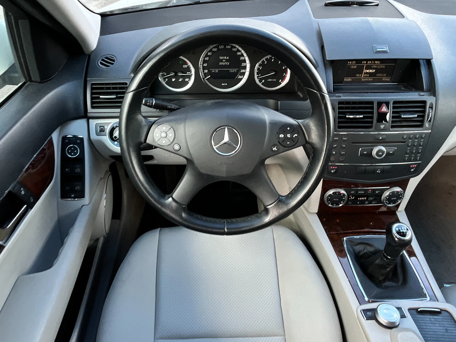 Mercedes-Benz C 180 KOMPRESSOR - ELEGANCE, снимка 6 - Автомобили и джипове - 54094542