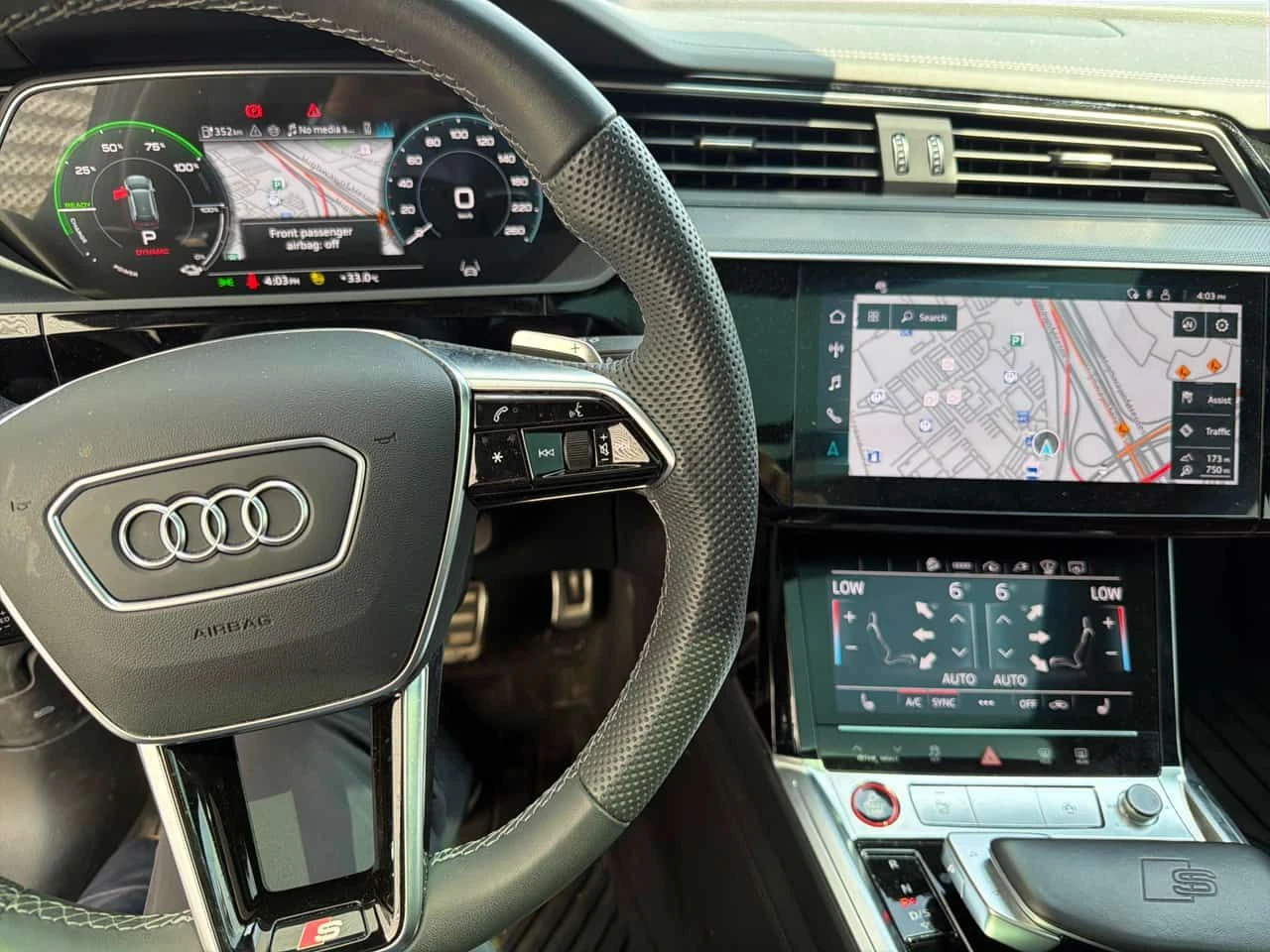 Audi E-Tron SQ8 / 360 / DIS / HUD / CARFAX , снимка 8 - Автомобили и джипове - 55547983