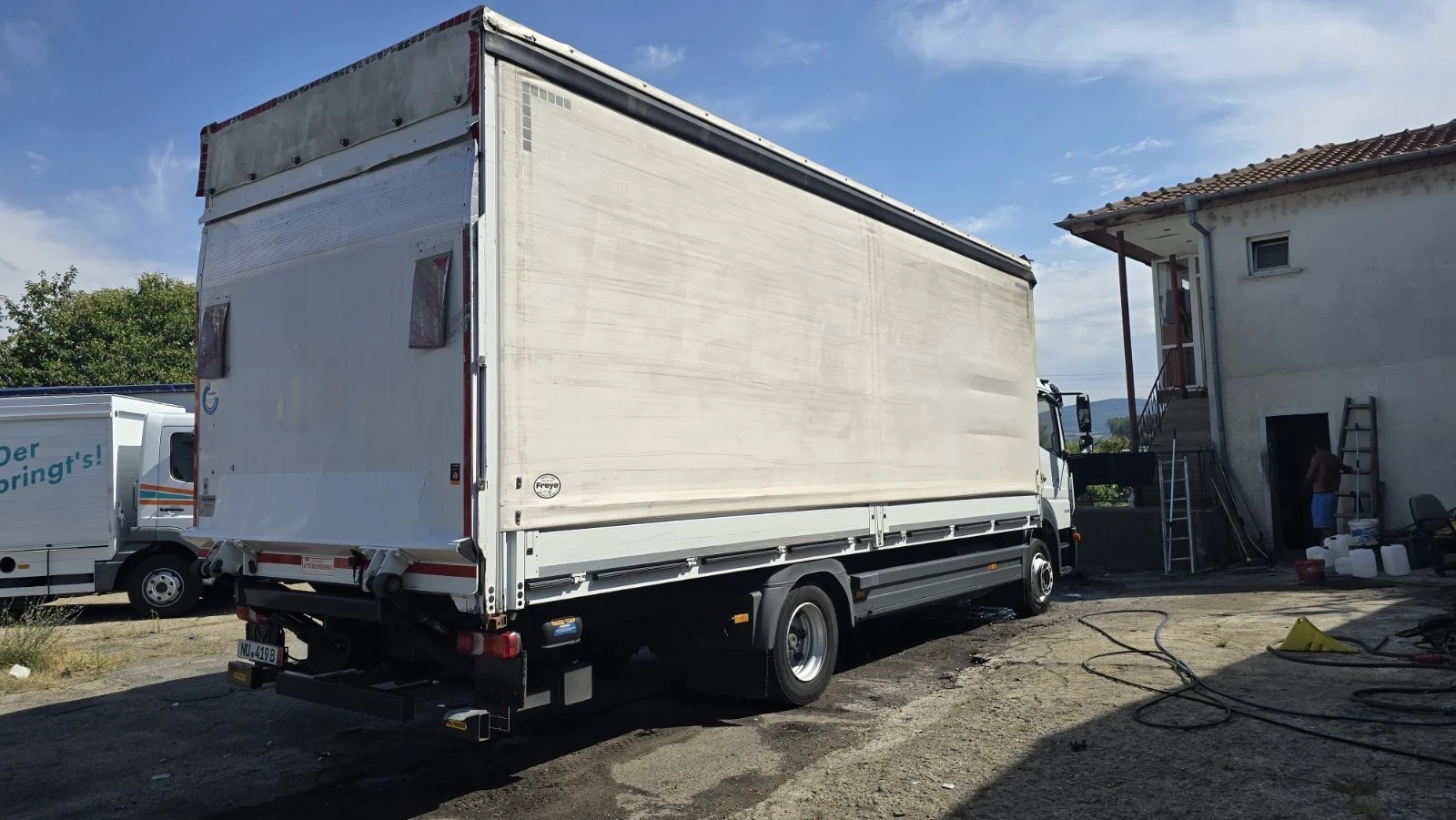 Mercedes-Benz Atego 1223 / евро 6 / 7.20 дължина / падащ борд  - изображение 5