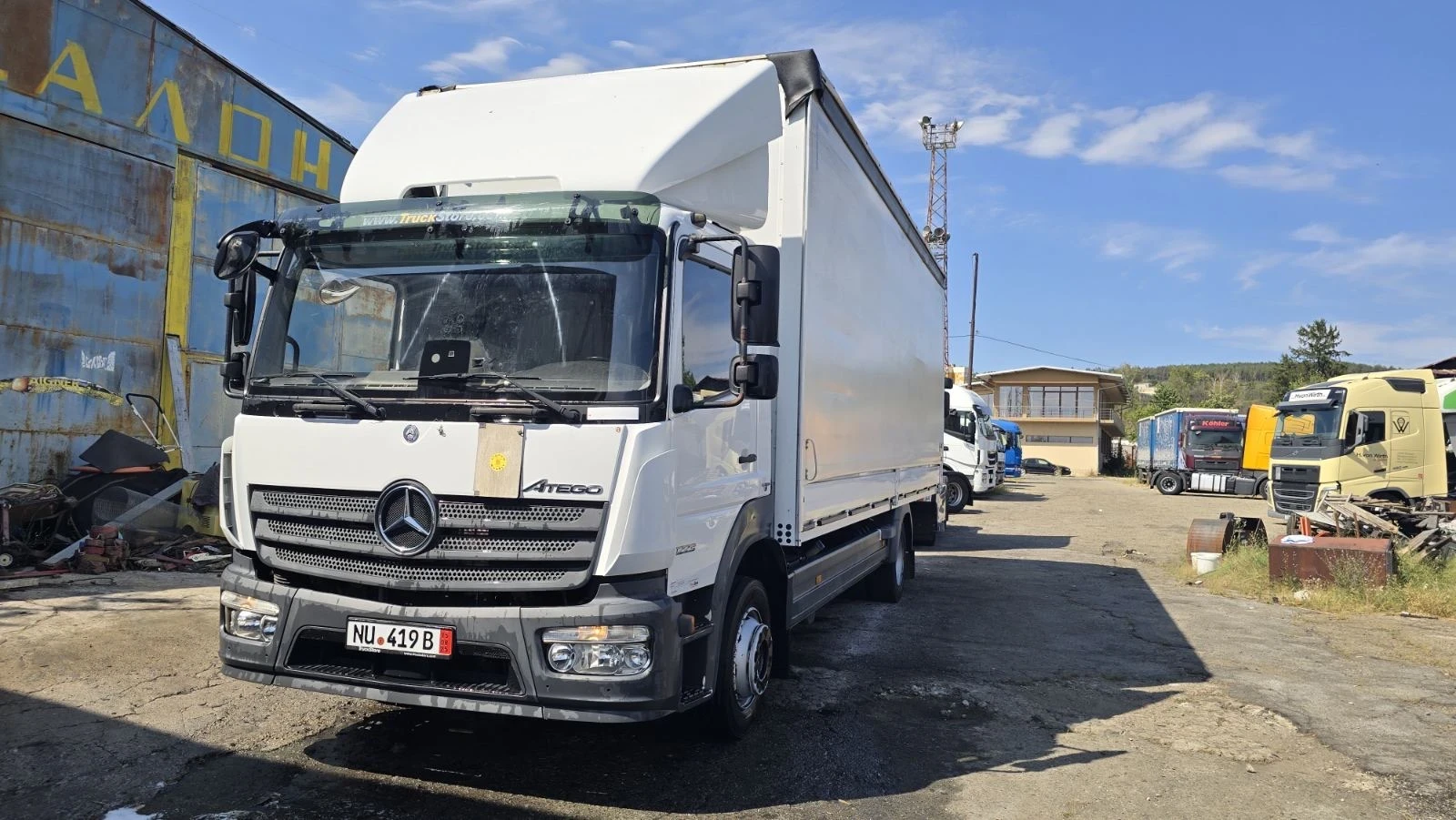 Mercedes-Benz Atego 1223 / евро 6 / 7.20 дължина / падащ борд  - изображение 2
