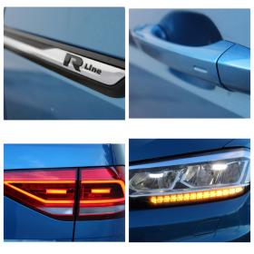 VW Touran 2.0TDI/R-Line/DSG/KAMERA/DISTRONIC/KEYLESS/LED/TOP, снимка 15 - Автомобили и джипове - 44667347