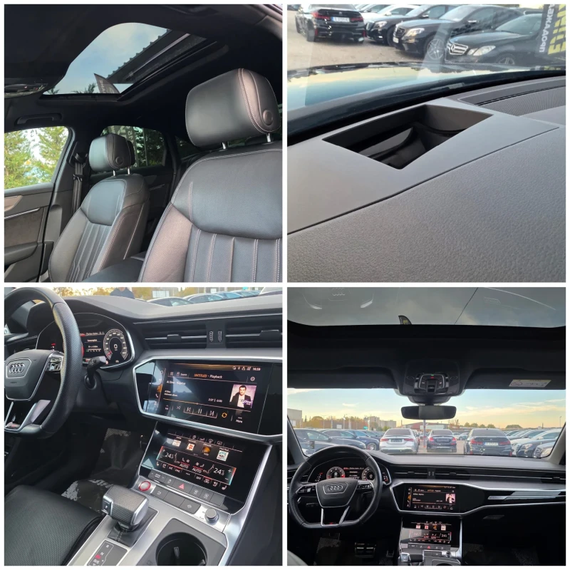 Audi S6 QUATTRO MEGA FULL BLACK LINE ЛИЗИНГ 100%, снимка 16 - Автомобили и джипове - 52251306