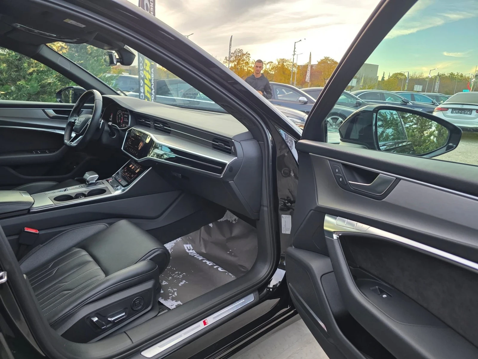 Audi S6 QUATTRO MEGA FULL BLACK LINE  100% | Mobile.bg   13