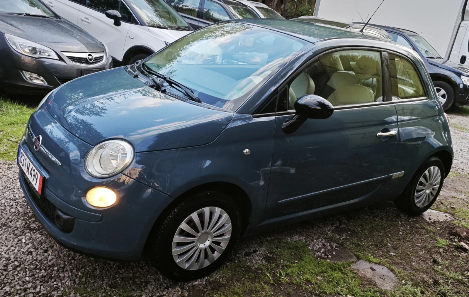 Fiat 500 1.2i TOP!!!, снимка 2 - Автомобили и джипове - 54295482