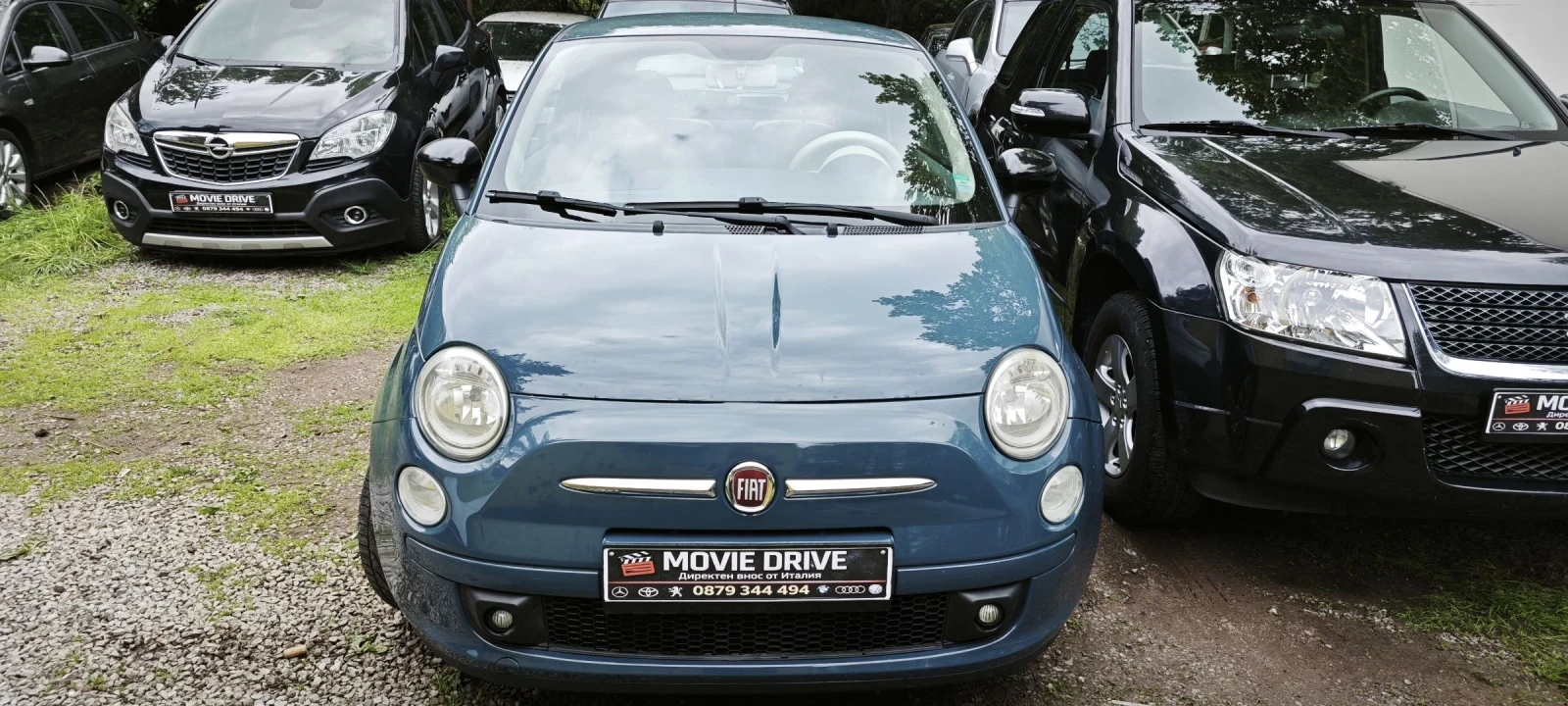 Fiat 500 1.2i TOP!!!, снимка 2 - Автомобили и джипове - 54295482