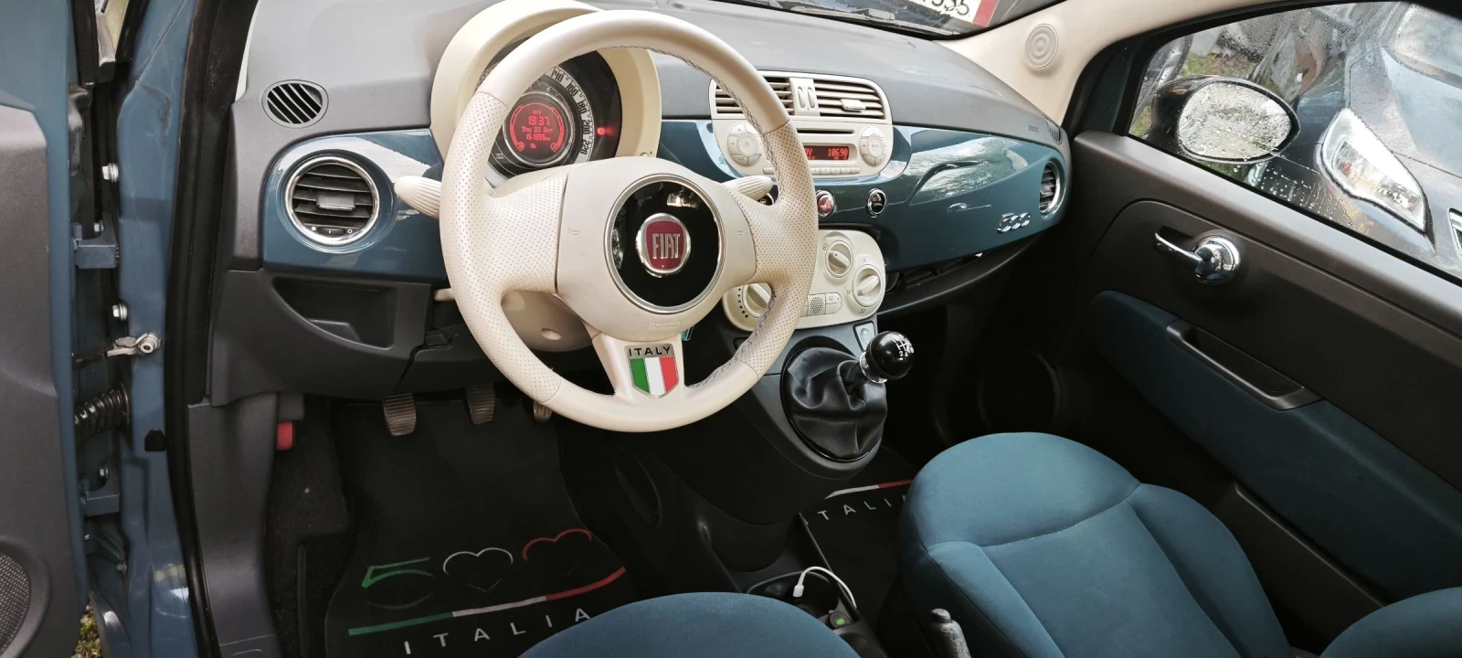 Fiat 500 1.2i TOP!!!, снимка 6 - Автомобили и джипове - 54295482