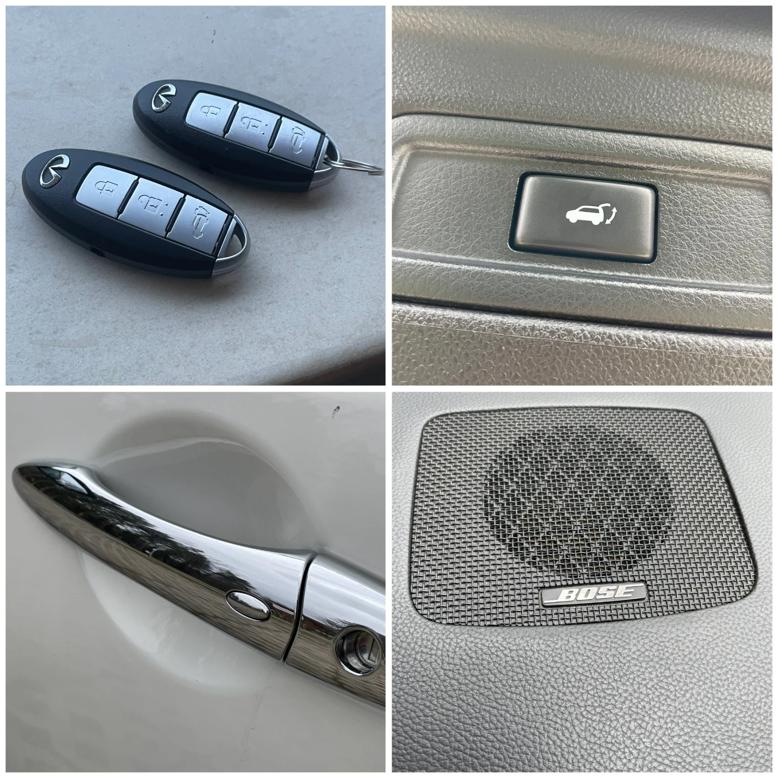 Infiniti QX70 3.0ds fx30s 360* distr* led* obduh, снимка 17 - Автомобили и джипове - 53928952