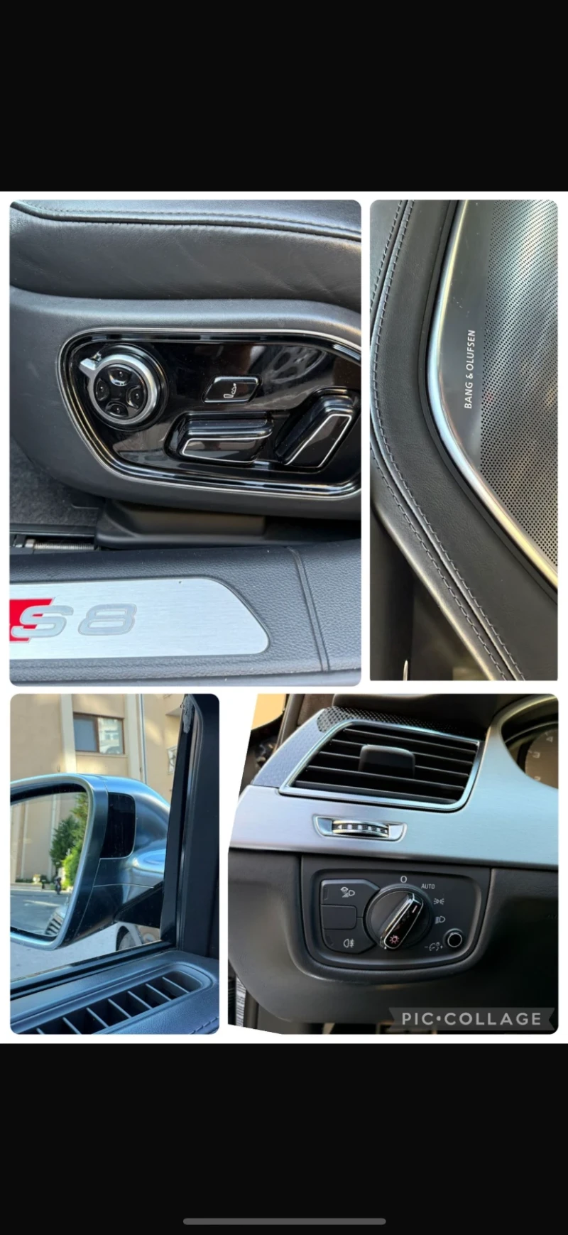 Audi S8 Audi S8 119km/Лизинг/B&O/360/Massage/Full Max/, снимка 16 - Автомобили и джипове - 52410466