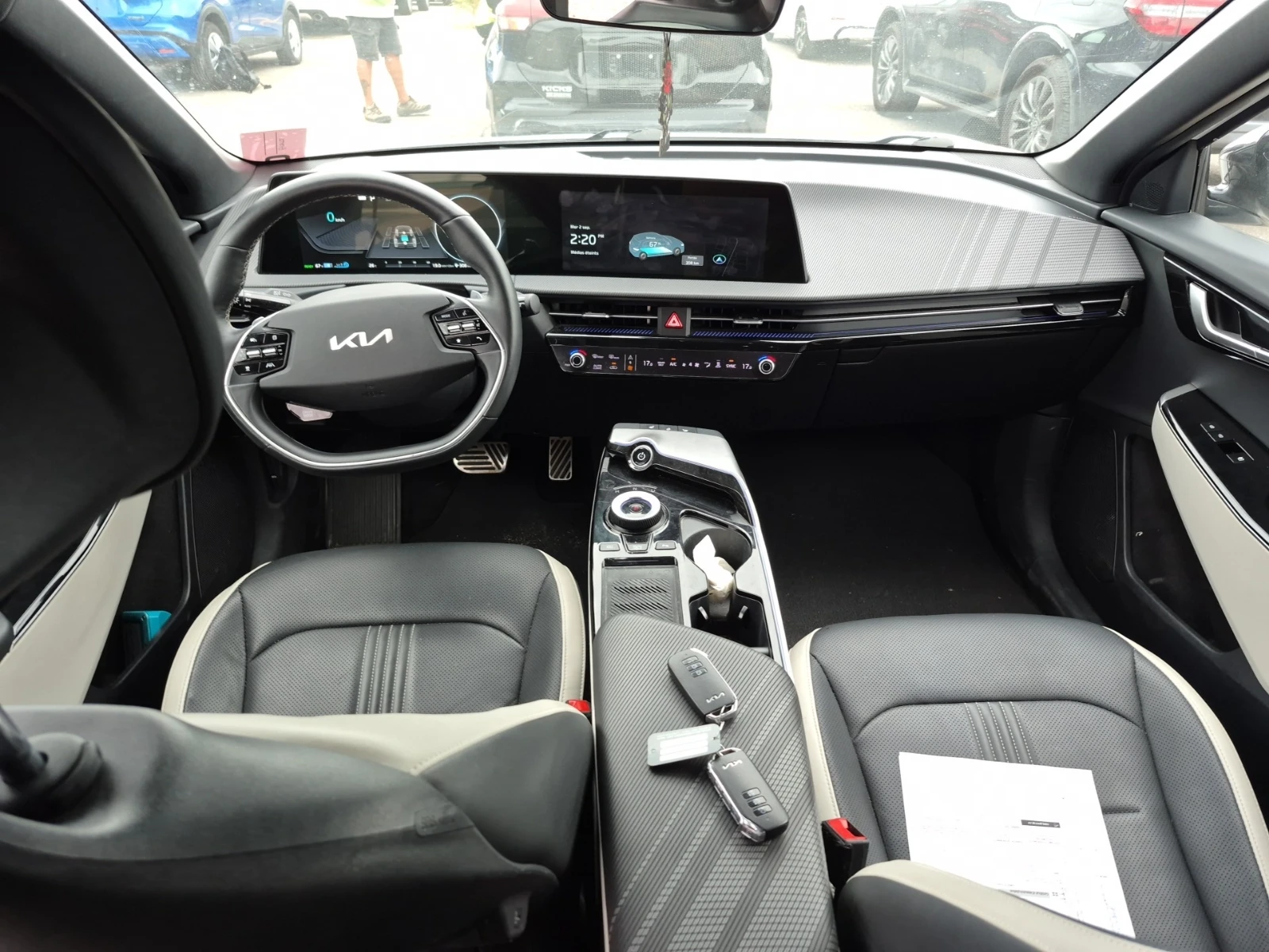 Kia EV6 LONG RANGE W/GT-LINE PKG 1 / ���������� | Mobile.bg � ����������� 10