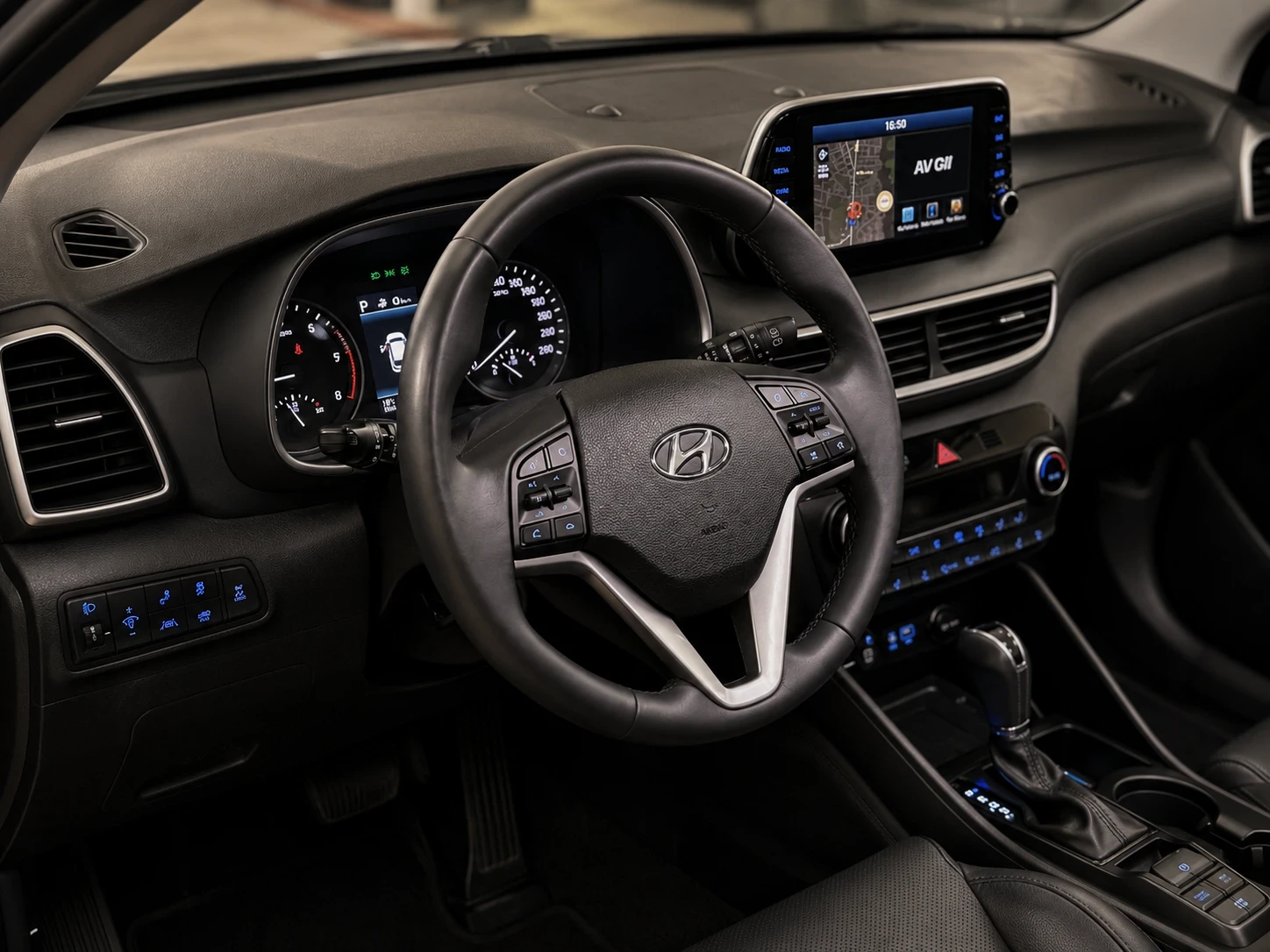 Hyundai Tucson Tucson 1.6 crdi Exellence XTRAC 4wd 136cv, снимка 8 - Автомобили и джипове - 54579396