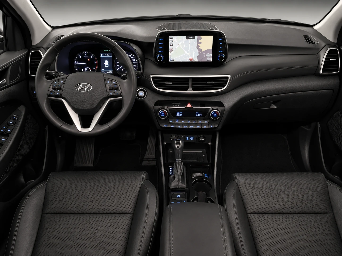Hyundai Tucson Tucson 1.6 crdi Exellence XTRAC 4wd 136cv, снимка 7 - Автомобили и джипове - 54579396