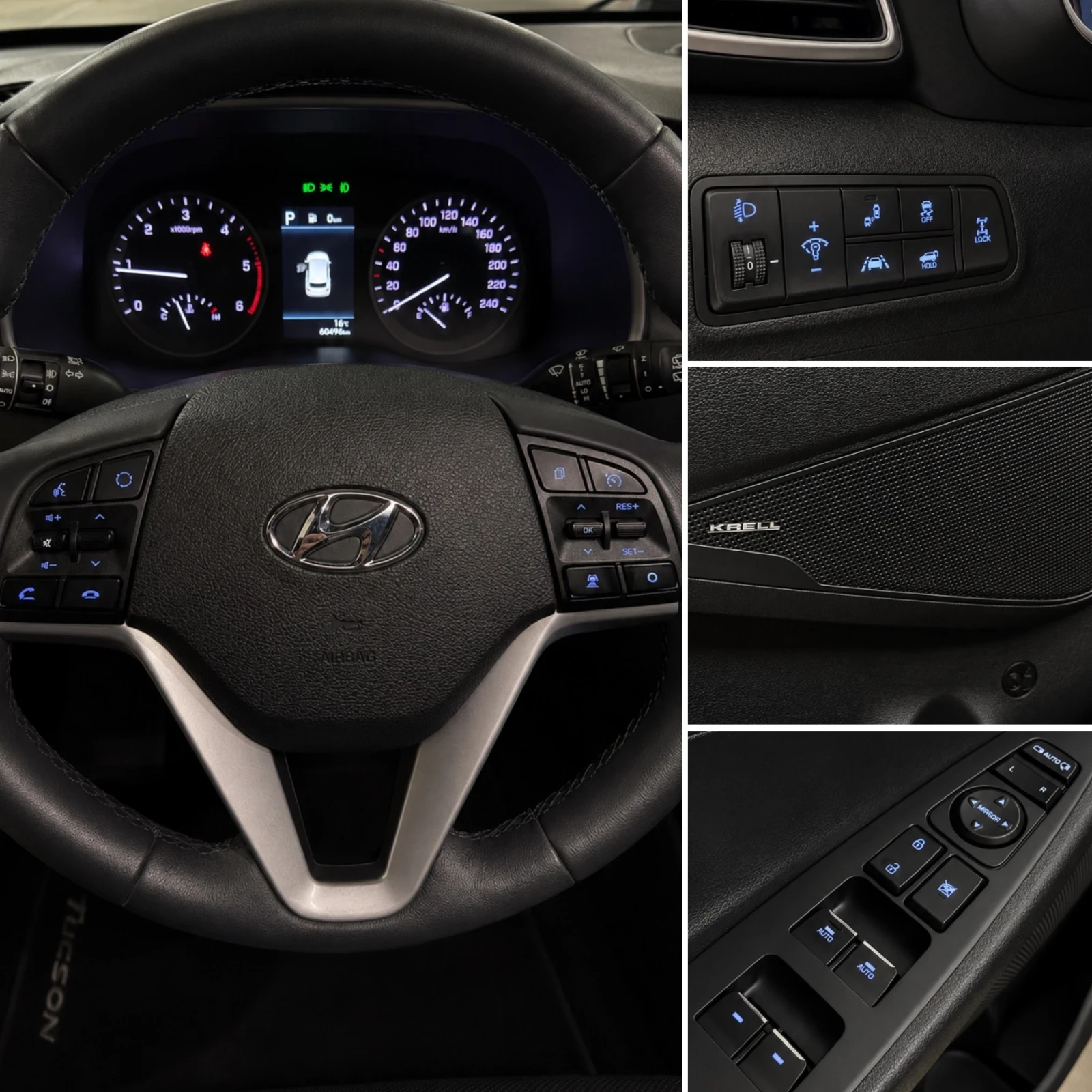 Hyundai Tucson Tucson 1.6 crdi Exellence XTRAC 4wd 136cv, снимка 12 - Автомобили и джипове - 54579396