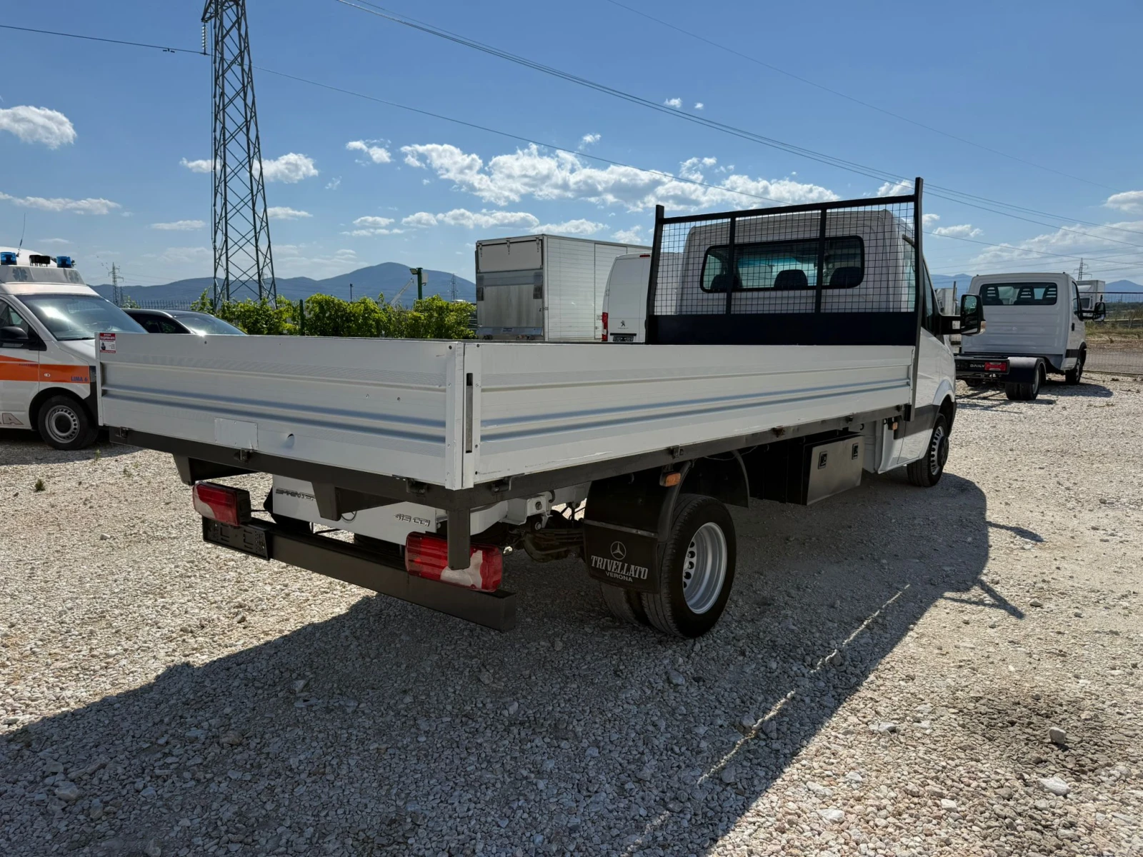 Mercedes-Benz Sprinter 413 CDi ЕД.КАБ. ДВ.Г. N1/3.5T 4.90М Клима ОТЛИЧЕН, снимка 4 - Бусове и автобуси - 55236890