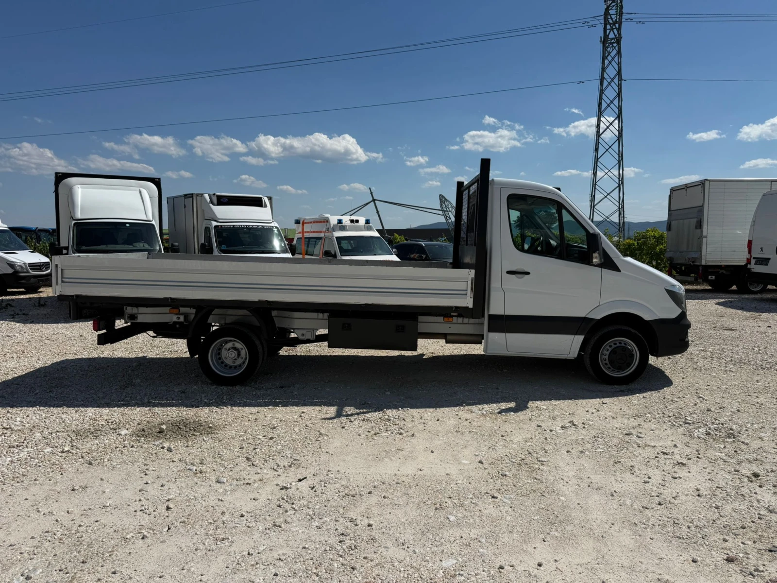 Mercedes-Benz Sprinter 413 CDi ЕД.КАБ. ДВ.Г. N1/3.5T 4.90М Клима ОТЛИЧЕН, снимка 3 - Бусове и автобуси - 55236890