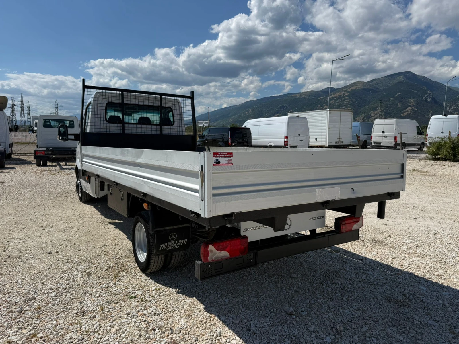 Mercedes-Benz Sprinter 413 CDi ЕД.КАБ. ДВ.Г. N1/3.5T 4.90М Клима ОТЛИЧЕН, снимка 6 - Бусове и автобуси - 55236890