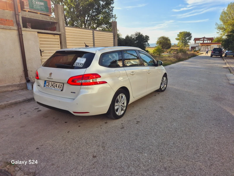 Peugeot 308 1.6 Hdi, 120 ps ПАНОРАМА, снимка 4 - Автомобили и джипове - 47394815