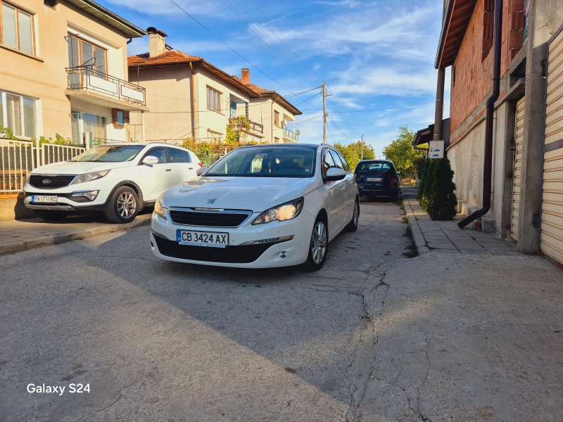 Peugeot 308 1.6 Hdi, 120 ps ПАНОРАМА, снимка 1 - Автомобили и джипове - 47394815