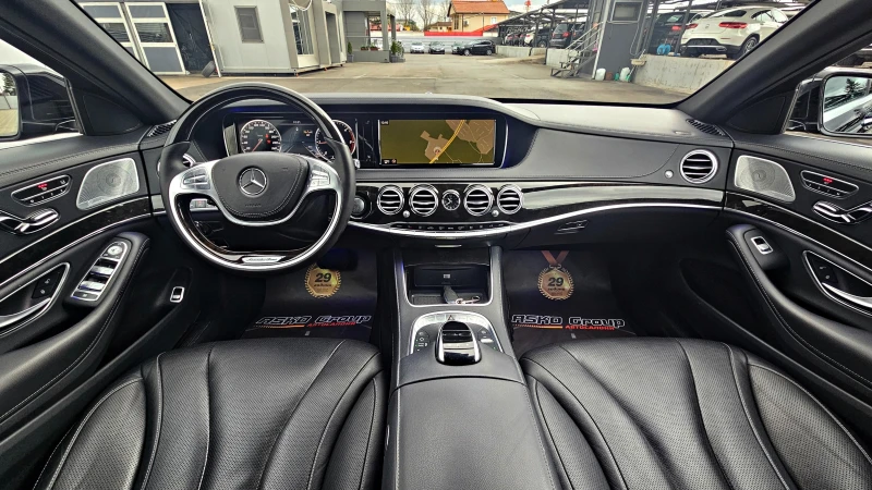Mercedes-Benz S 350 ! AMG/4MAT/GERMANY/DISTR/HUD/36CAM/ПОДГРЕВ/BURMES/, снимка 8 - Автомобили и джипове - 49871001