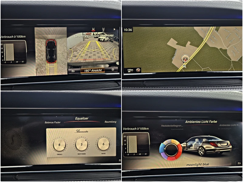 Mercedes-Benz S 350 ! AMG/4MAT/GERMANY/DISTR/HUD/36CAM/ПОДГРЕВ/BURMES/, снимка 14 - Автомобили и джипове - 49871001