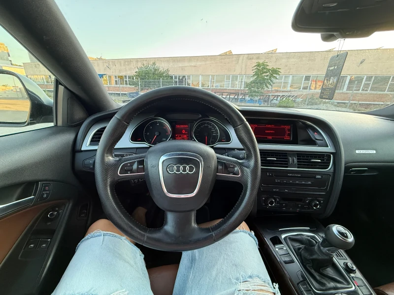 Audi A5 3.0D* 6ск* РЪЧКА* 4х4, снимка 14 - Автомобили и джипове - 51493295