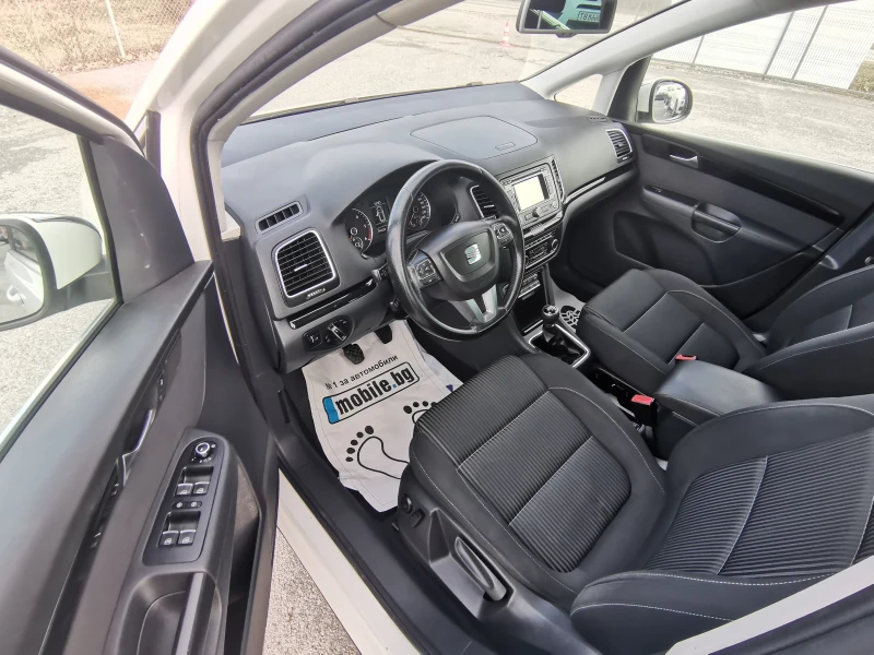 Seat Alhambra 2.0TDi Navi, Xenon, снимка 12 - Автомобили и джипове - 53062001