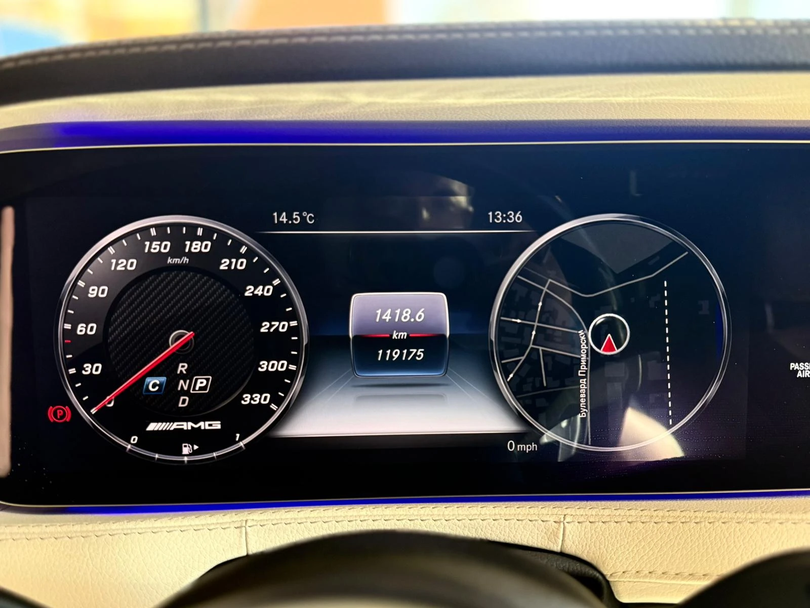 Mercedes-Benz S 350 Long 4Matic* AMG* HeadUp* Pano* * TV | Mobile.bg   11