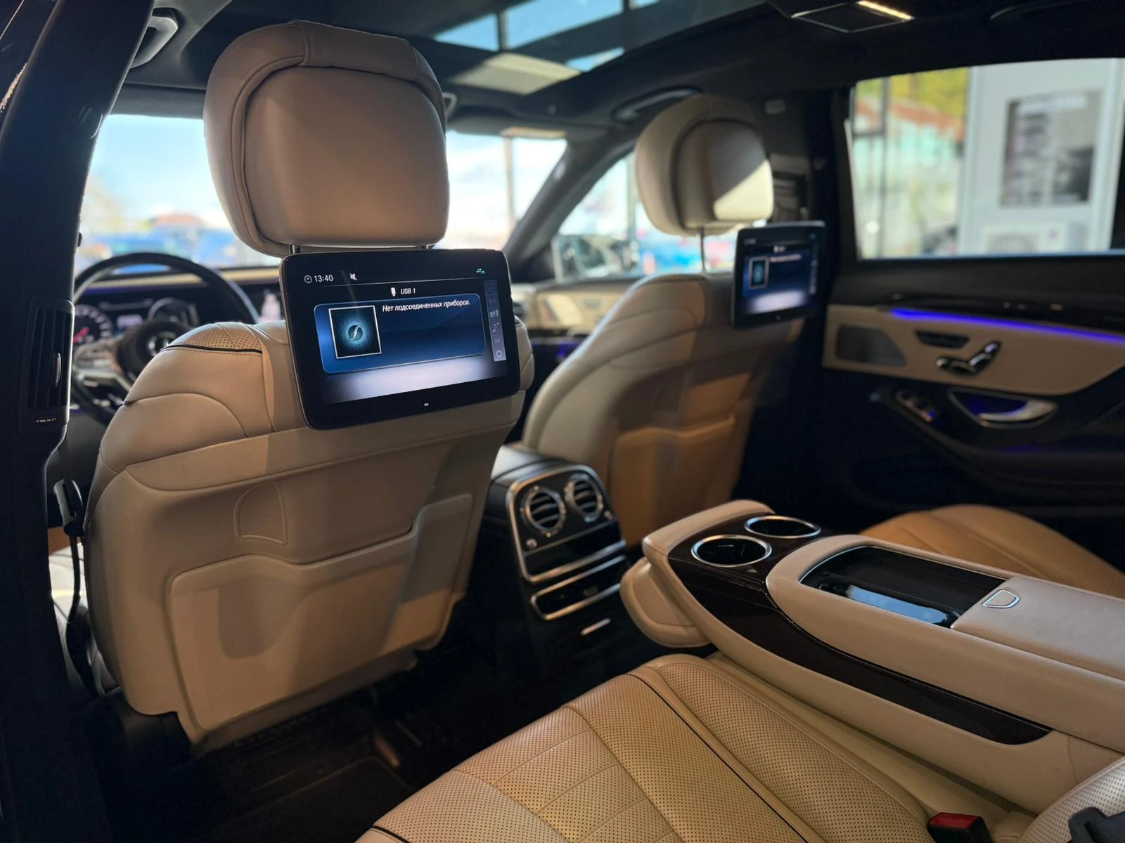 Mercedes-Benz S 350 Long 4Matic* AMG* HeadUp* Pano* * TV | Mobile.bg   15