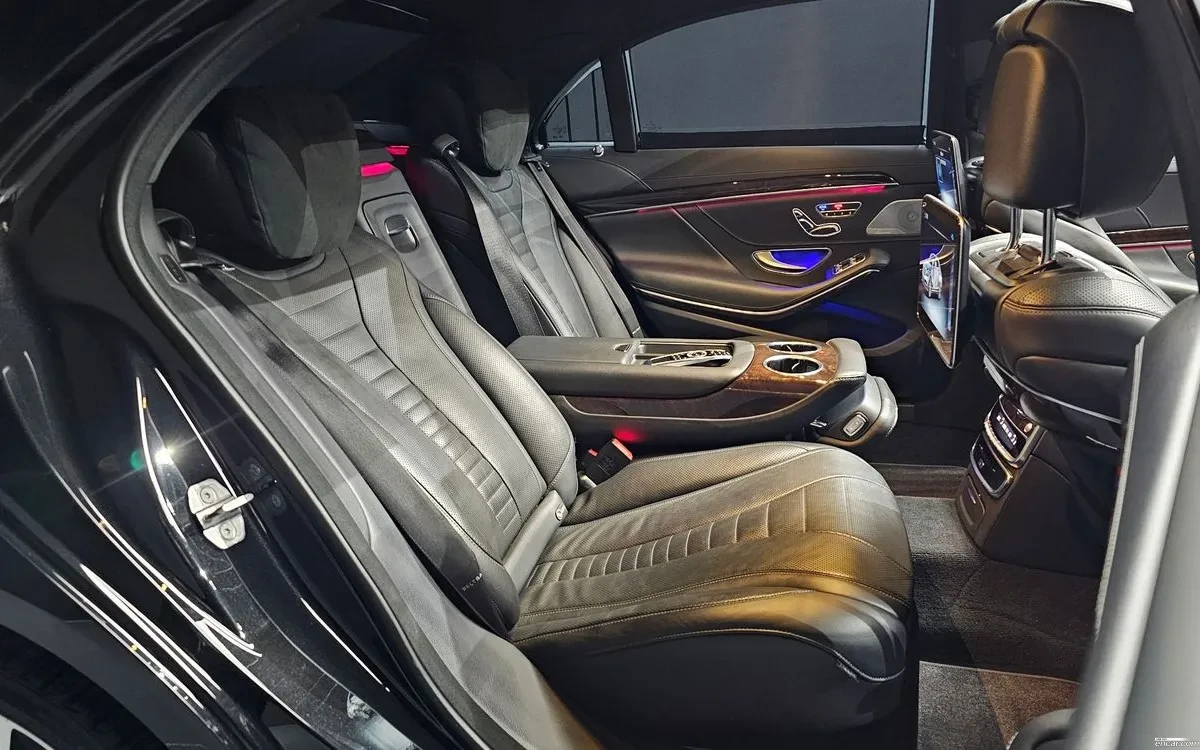 Mercedes-Benz S 560 LONG * TV * Подгрев / Обдухване * HEADS UP * 360 , снимка 11 - Автомобили и джипове - 54723341
