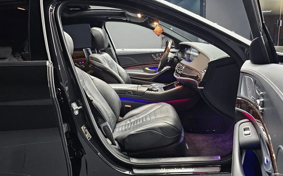 Mercedes-Benz S 560 LONG * TV * Подгрев / Обдухване * HEADS UP * 360 , снимка 9 - Автомобили и джипове - 54723341